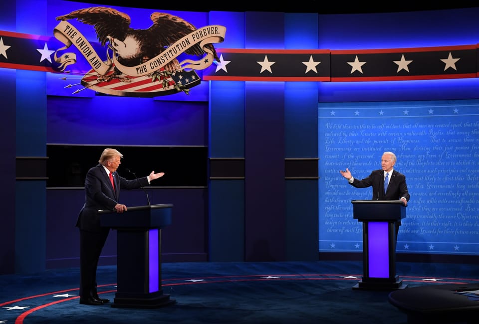 The Biden Trump Debate, the Scripts and Rituals of Democratic Collapse, and Why Our Public Arena is So Corroded
